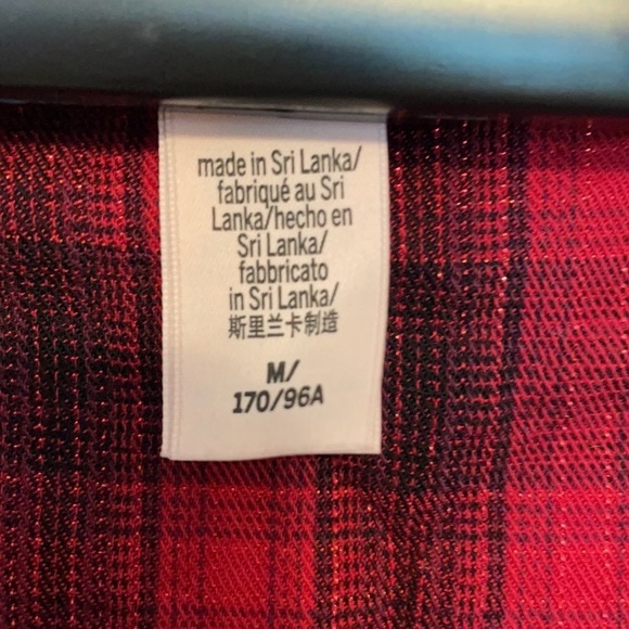 Victoria’s Secret plaid pajama top - Picture 2 of 2